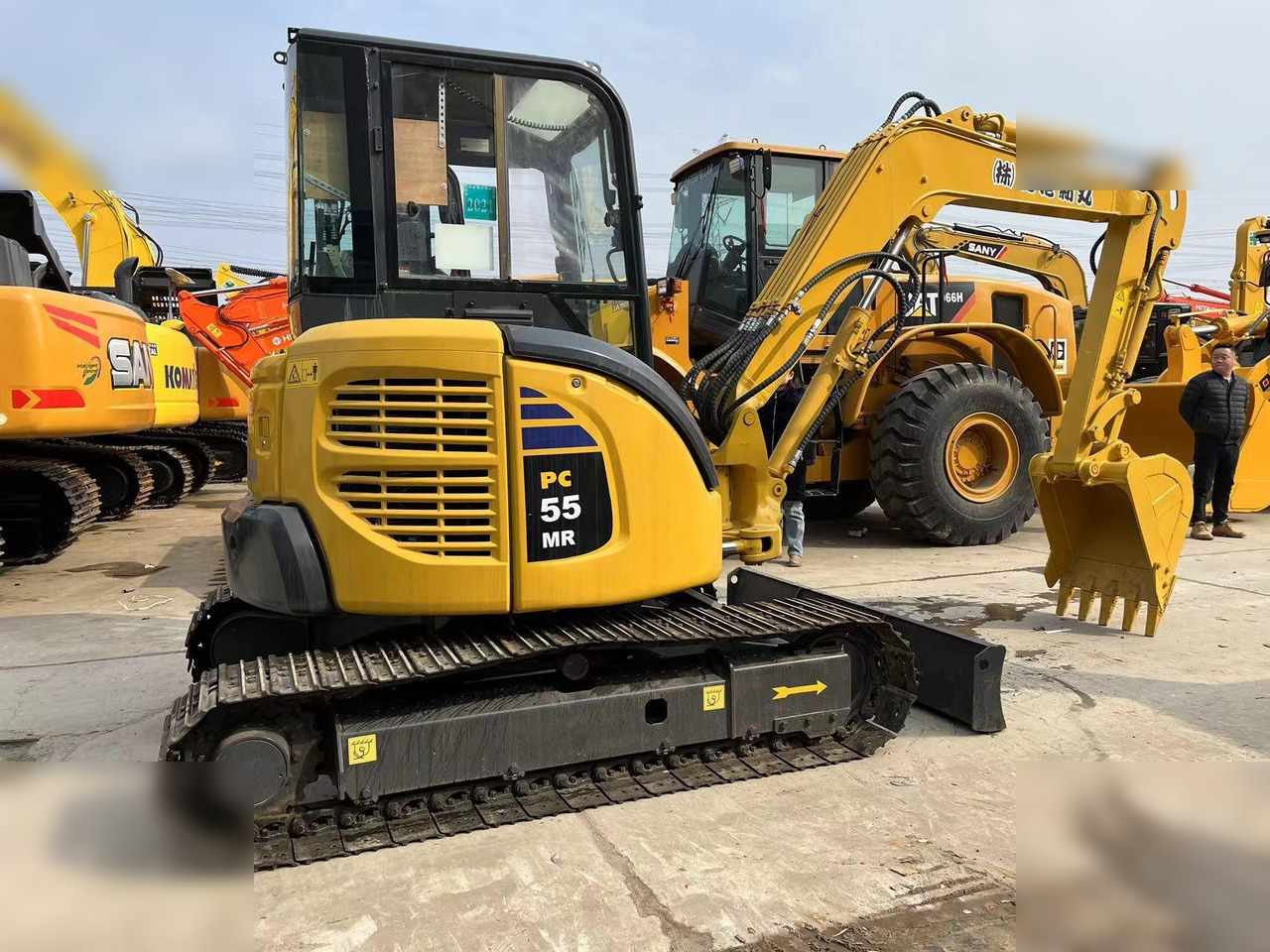 KOMATSU PC55MR-2 - حفارة مُصَّغرة: صورة 1 KOMATSU PC55MR-2 - حفارة مُصَّغرة: صورة 1