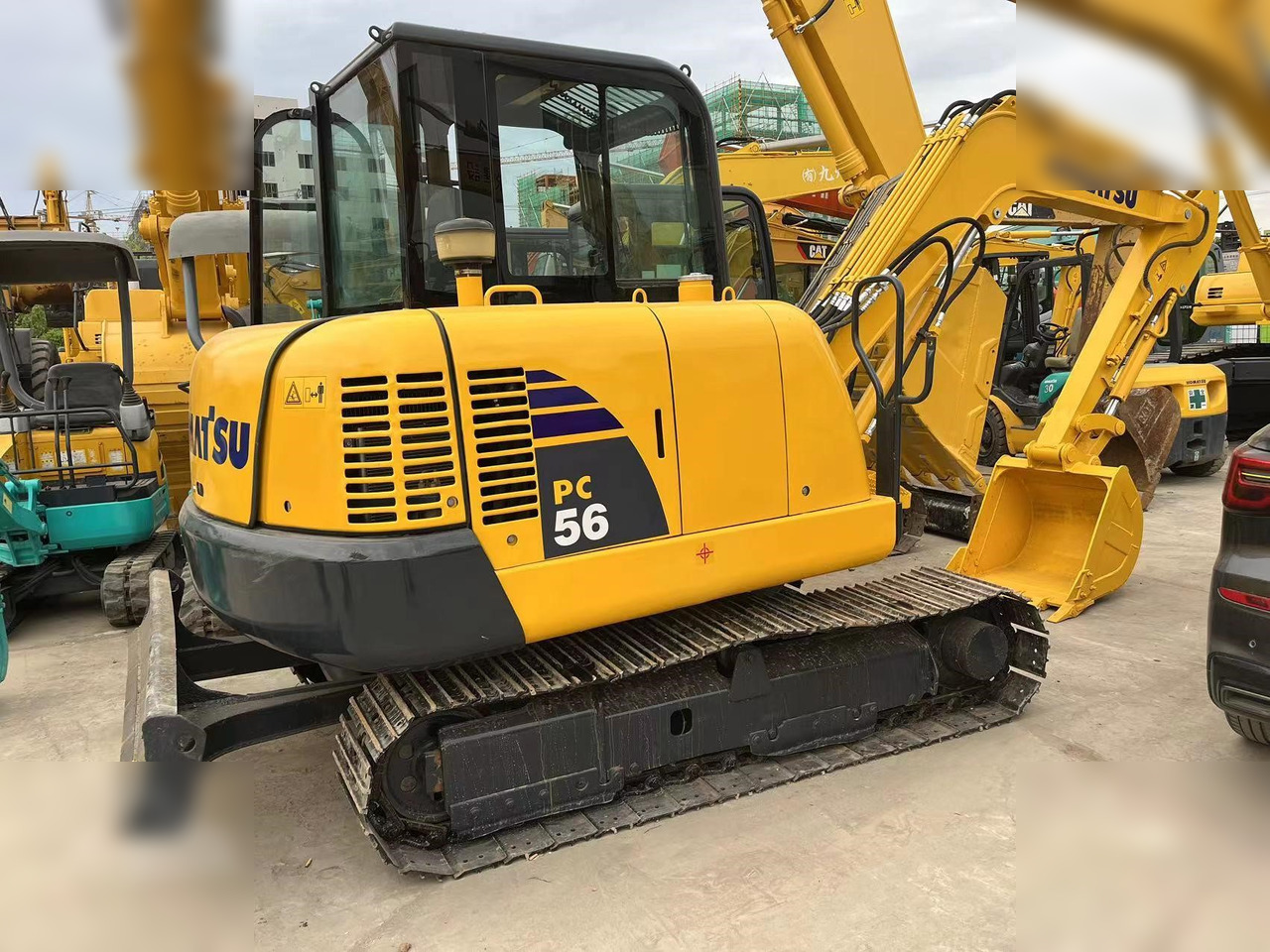 KOMATSU PC56-7 - حفارة مُصَّغرة: صورة 1 KOMATSU PC56-7 - حفارة مُصَّغرة: صورة 1