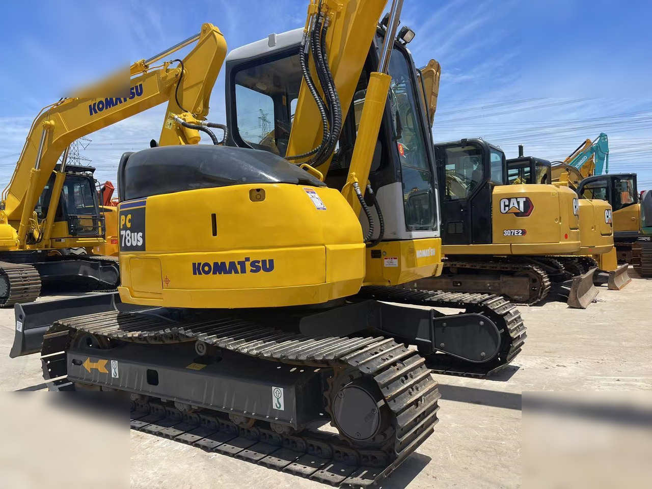 KOMATSU PC78US-6 - حفار زحاف: صورة 5 KOMATSU PC78US-6 - حفار زحاف: صورة 5
