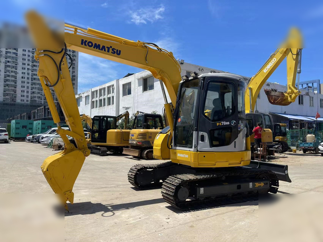 KOMATSU PC78US-6 - حفار زحاف: صورة 1 KOMATSU PC78US-6 - حفار زحاف: صورة 1