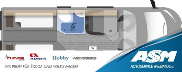 Clever Runner 636 2,2 165PS MJ2024*TRUMA C6 D + E*SHZ* - كرفان فان: صورة 1 Clever Runner 636 2,2 165PS MJ2024*TRUMA C6 D + E*SHZ* - كرفان فان: صورة 1