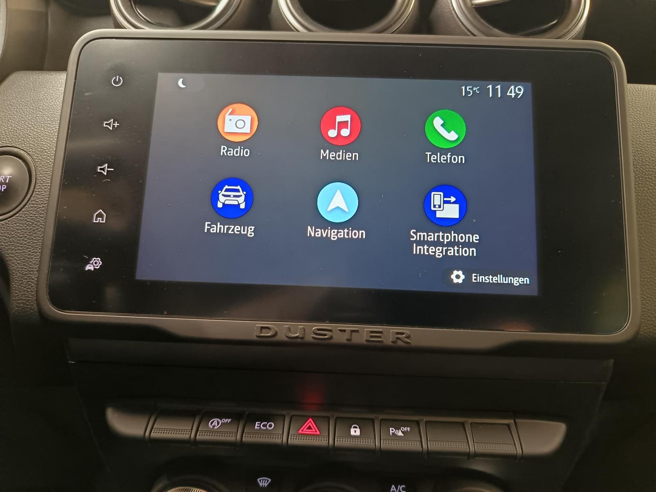 سيارة دفع رباعي Dacia Duster Prestige Tce 130*KLIMA*SHZ*R-KAM*DAB*NAVI: صورة 11 سيارة دفع رباعي Dacia Duster Prestige Tce 130*KLIMA*SHZ*R-KAM*DAB*NAVI: صورة 11