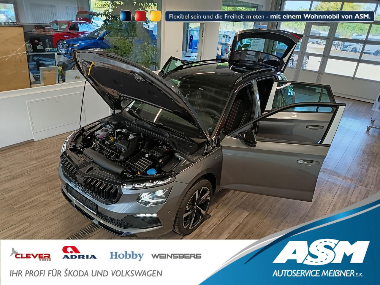 Skoda Kamiq Monte Carlo 1,5 TSI DSG*AHK*PANO*LED*ACC* - سيارة دفع رباعي: صورة 1 Skoda Kamiq Monte Carlo 1,5 TSI DSG*AHK*PANO*LED*ACC* - سيارة دفع رباعي: صورة 1