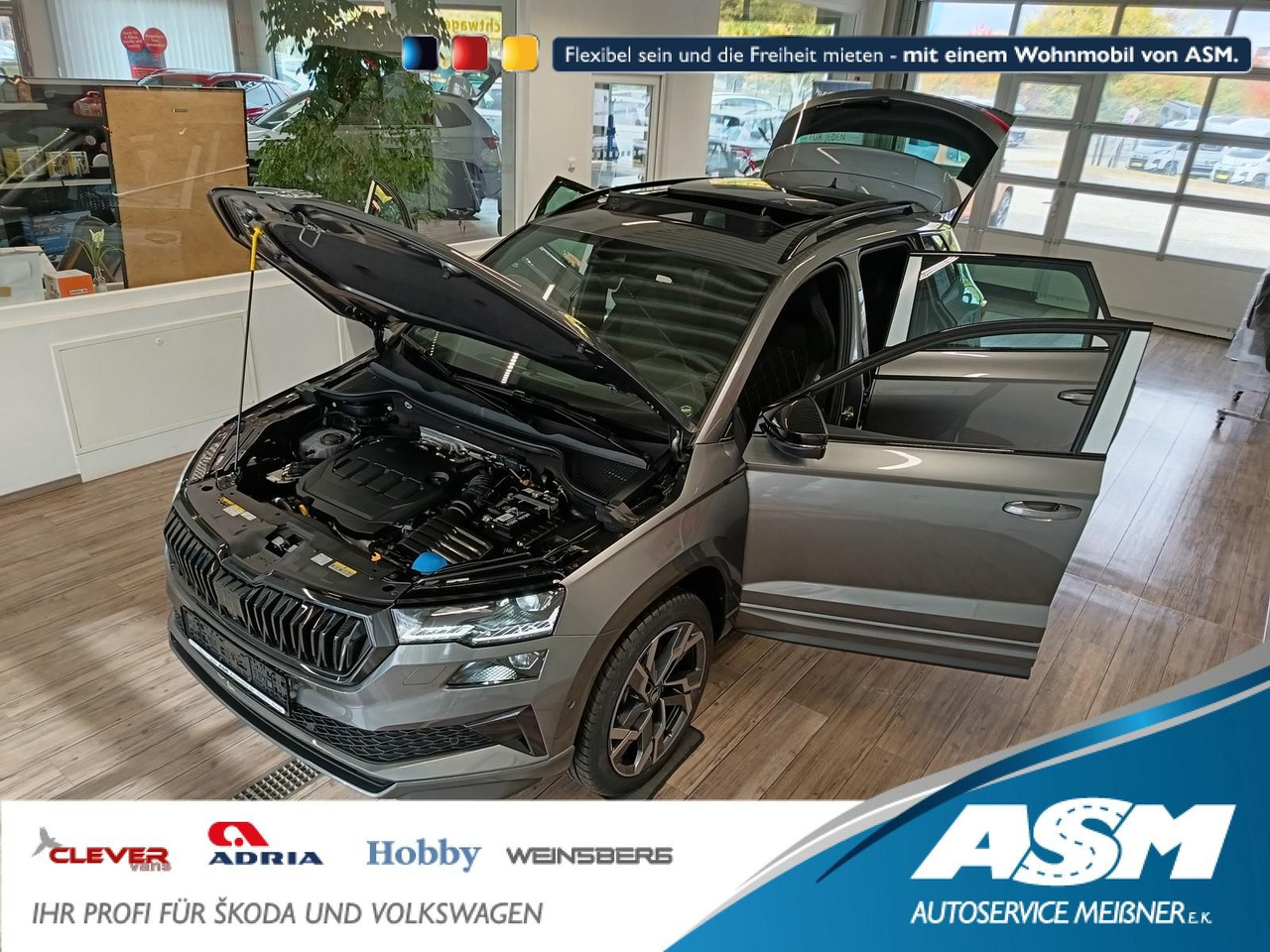 Skoda Karoq Sportline 2,0 TDI 4x4*AHK*PSD*STD.HZG*DCC* - سيارة دفع رباعي: صورة 1 Skoda Karoq Sportline 2,0 TDI 4x4*AHK*PSD*STD.HZG*DCC* - سيارة دفع رباعي: صورة 1