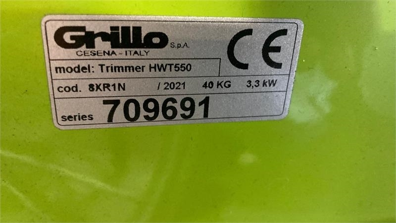 Grillo HWT 550 - جزازة أعشاب الحدائق: صورة 4 Grillo HWT 550 - جزازة أعشاب الحدائق: صورة 4