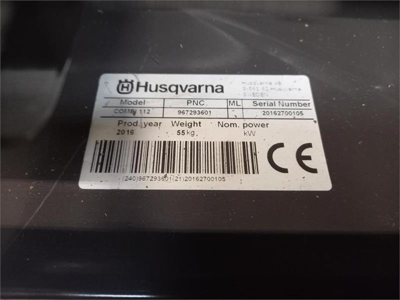 Husqvarna COMBI 112 P 524 - جزازة أعشاب الحدائق: صورة 3 Husqvarna COMBI 112 P 524 - جزازة أعشاب الحدائق: صورة 3