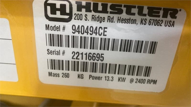 Hustler Raptor X 42 - جزازة أعشاب الحدائق: صورة 5 Hustler Raptor X 42 - جزازة أعشاب الحدائق: صورة 5