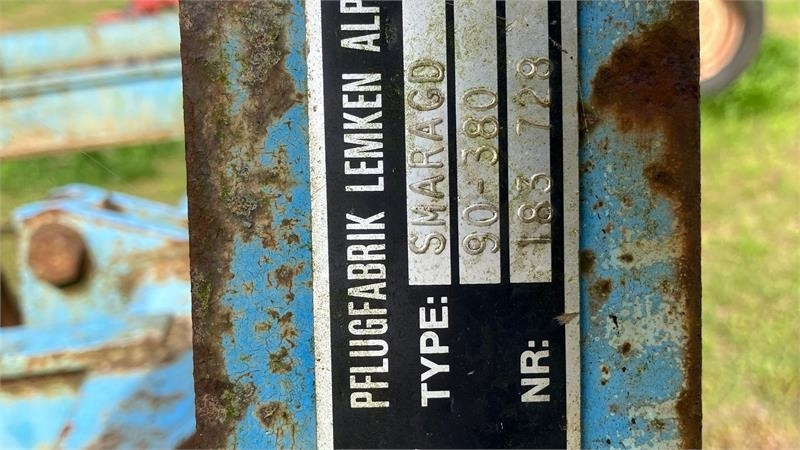 Lemken Smaragd 9/380 Med springbolte - المحراث: صورة 5 Lemken Smaragd 9/380 Med springbolte - المحراث: صورة 5