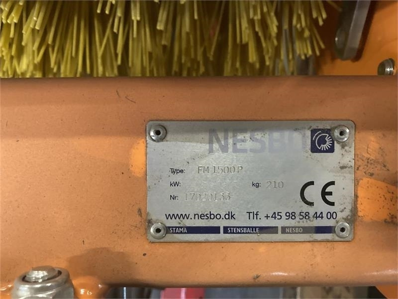 Nesbo FM 1500 P 1000H PTO - 3 pkt. 1 - مكنسة: صورة 5 Nesbo FM 1500 P 1000H PTO - 3 pkt. 1 - مكنسة: صورة 5