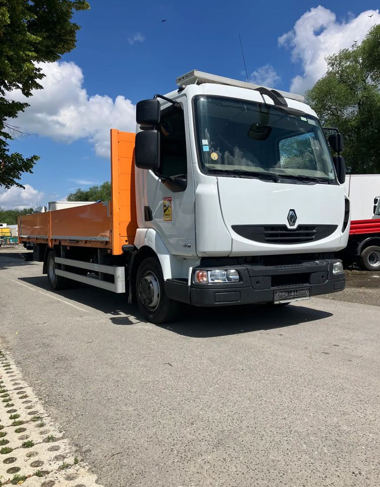 Renault Midlum 180 dxi burtówka skrzynia paka - شاحنات مسطحة: صورة 2 Renault Midlum 180 dxi burtówka skrzynia paka - شاحنات مسطحة: صورة 2