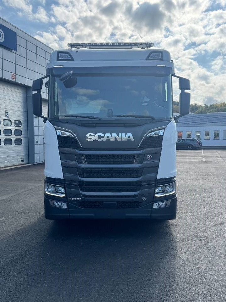 Scania R 590 8x4*4 Joab Lastväxlare - شاحنة ذات خطاف: صورة 1 Scania R 590 8x4*4 Joab Lastväxlare - شاحنة ذات خطاف: صورة 1
