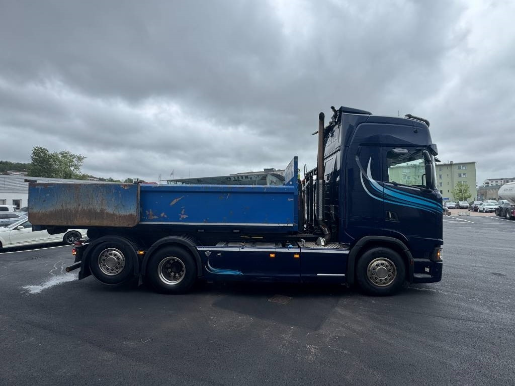 Scania S 580 6x2*4 Lastväxlare Hiab ink Flak - شاحنة ذات خطاف: صورة 5 Scania S 580 6x2*4 Lastväxlare Hiab ink Flak - شاحنة ذات خطاف: صورة 5
