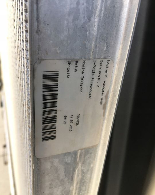 MAN TGS EURO 6 chłodnica wody cieczy 76cm - مبرد المحرك - سيارة: صورة 3 MAN TGS EURO 6 chłodnica wody cieczy 76cm - مبرد المحرك - سيارة: صورة 3