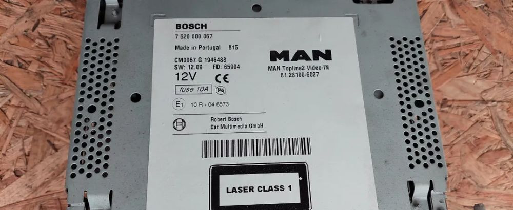 MAN TGX TGS TGL RADIO NAWIGACJA 81.28100-6027 - نظام ملاحة - شاحنة: صورة 2 MAN TGX TGS TGL RADIO NAWIGACJA 81.28100-6027 - نظام ملاحة - شاحنة: صورة 2