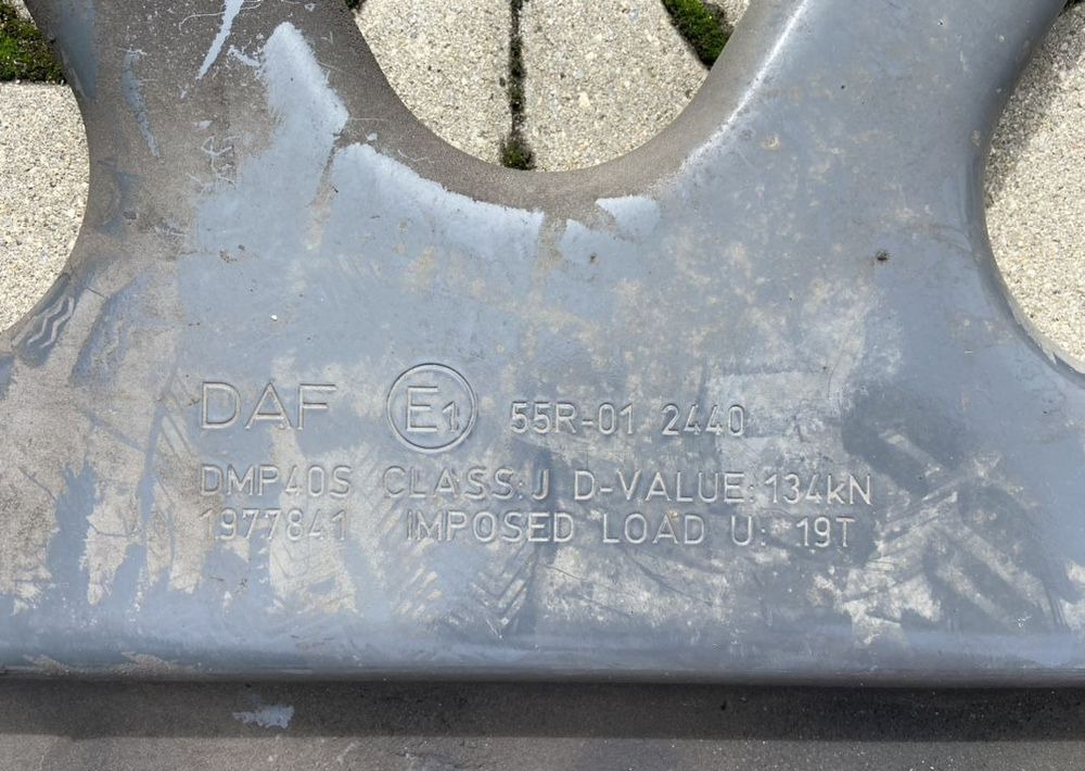 Płyta montażowa pod siodło DAF łapy Jost 150mm SK 0010056 - وصلة العجلة الخامسة - شاحنة: صورة 3 Płyta montażowa pod siodło DAF łapy Jost 150mm SK 0010056 - وصلة العجلة الخامسة - شاحنة: صورة 3