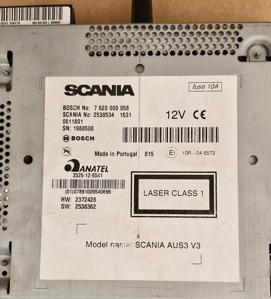 SCANIA R RADIO NAWIGACJA 2538534 - الكابينة والداخلية: صورة 2 SCANIA R RADIO NAWIGACJA 2538534 - الكابينة والداخلية: صورة 2