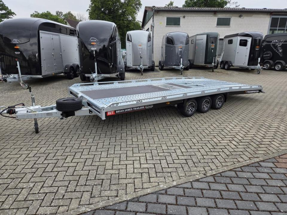 Autotransporter Anhänger Brian James T Transporter 5.5 x 2.24m - مقطورة شحن نقل السيارات: صورة 1 Autotransporter Anhänger Brian James T Transporter 5.5 x 2.24m - مقطورة شحن نقل السيارات: صورة 1