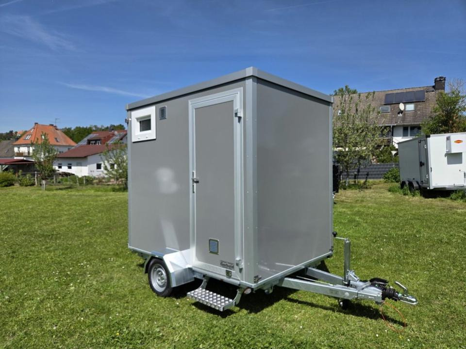 Badezimmerwagen Bad Anhänger Sanitär-Anhänger WC Dusche - حاوية البناء, عربة مقطورة: صورة 1 Badezimmerwagen Bad Anhänger Sanitär-Anhänger WC Dusche - حاوية البناء, عربة مقطورة: صورة 1