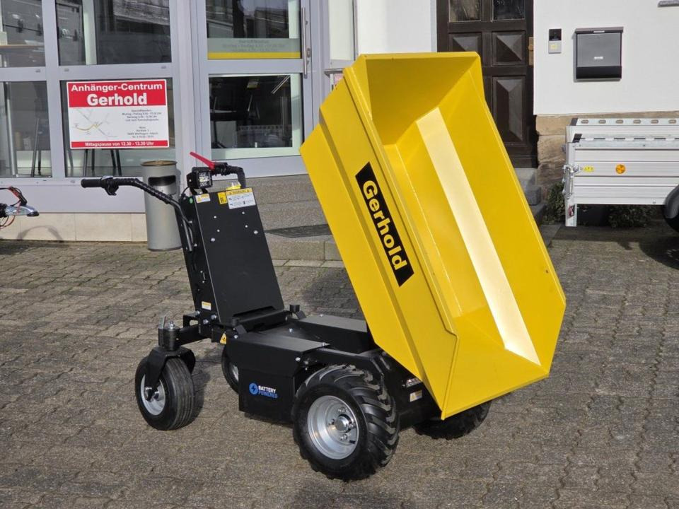 Black Friday Dumper Minidumper Mulde 500kg 48V Elektroschubkarre - شاحنة قلابة صغيرة: صورة 1 Black Friday Dumper Minidumper Mulde 500kg 48V Elektroschubkarre - شاحنة قلابة صغيرة: صورة 1