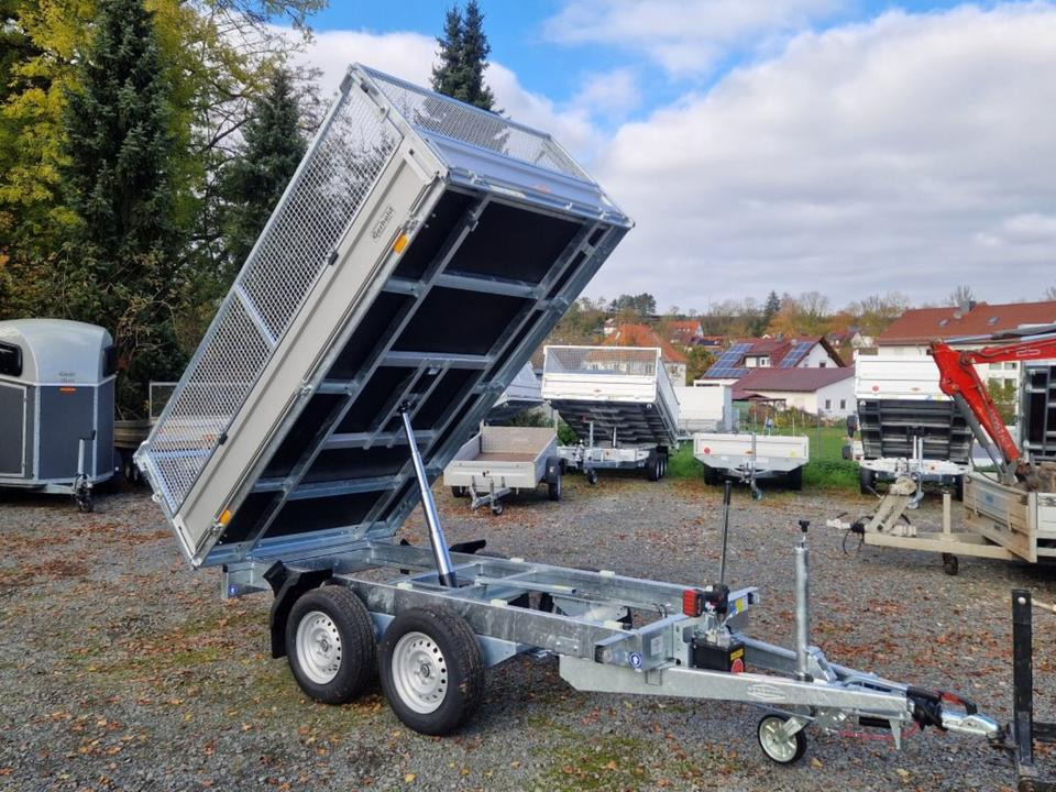 مقطورة قلاب Böckmann Kipper PKW Anhänger RK-AL 3016/27 Gitteraufsatz EsayKipp: صورة 10