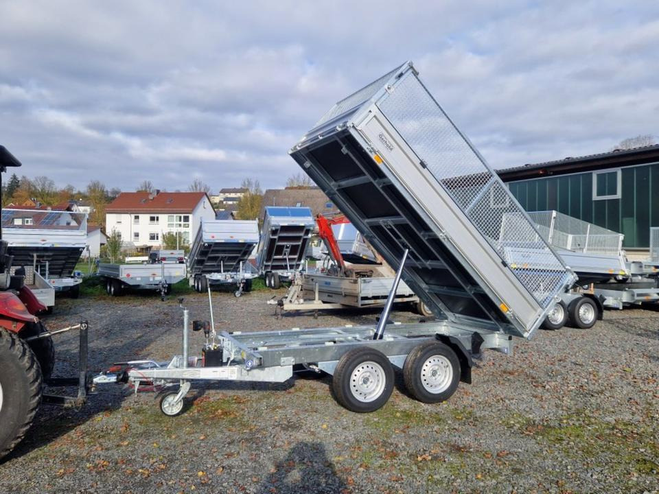 مقطورة قلاب Böckmann Kipper PKW Anhänger RK-AL 3016/27 Gitteraufsatz EsayKipp: صورة 12