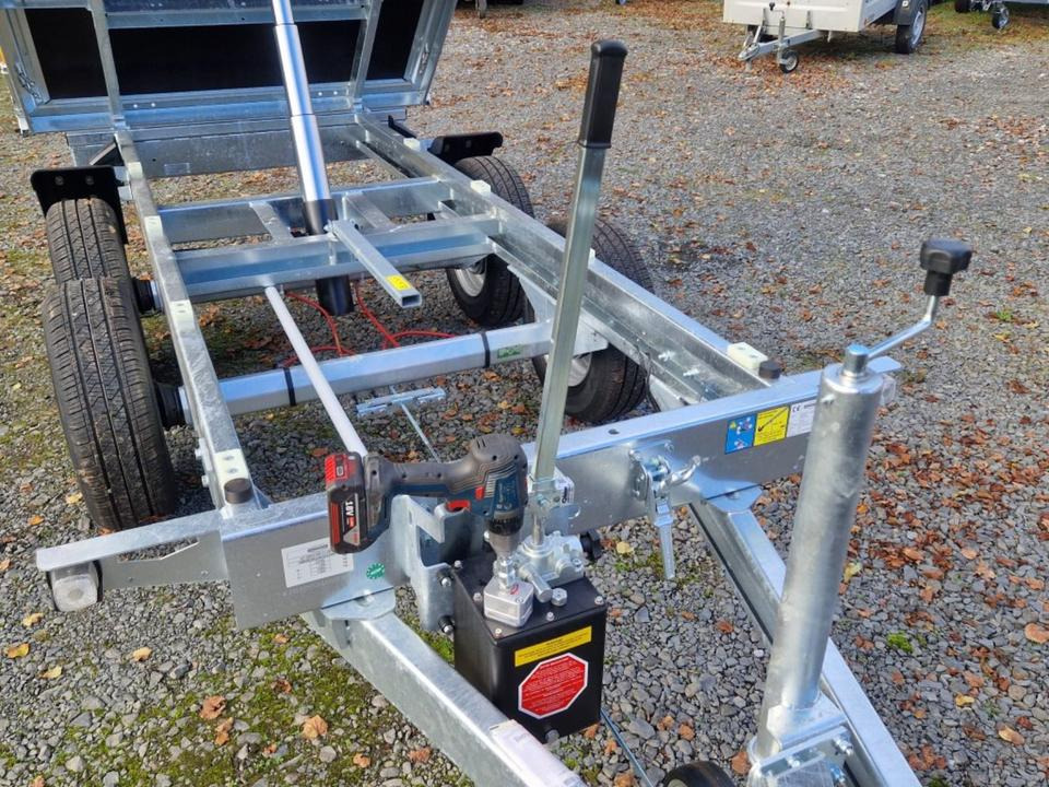 مقطورة قلاب Böckmann Kipper PKW Anhänger RK-AL 3016/27 Gitteraufsatz EsayKipp: صورة 9