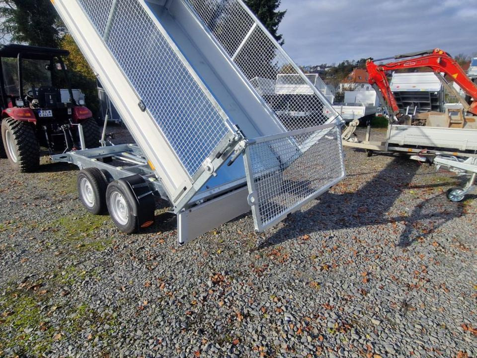 Böckmann Kipper PKW Anhänger RK-AL 3016/27 Gitteraufsatz EsayKipp - مقطورة قلاب: صورة 4 Böckmann Kipper PKW Anhänger RK-AL 3016/27 Gitteraufsatz EsayKipp - مقطورة قلاب: صورة 4
