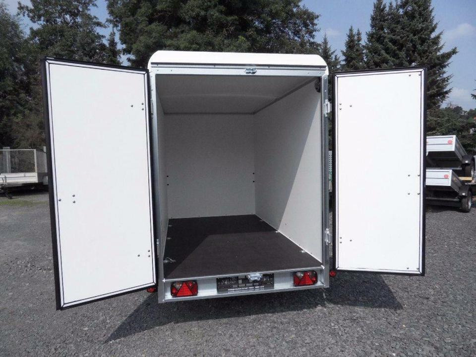 Böckmann Kofferanhänger KT 3015/135,100 km/h, Abstellstützen - مقطورة صندوق مغلق: صورة 4 Böckmann Kofferanhänger KT 3015/135,100 km/h, Abstellstützen - مقطورة صندوق مغلق: صورة 4