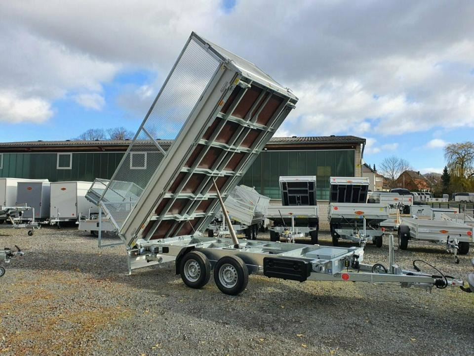 Böckmann PKW-Anhänger 3,5to, Dreiseitenkipper, Gitter - مقطورة قلاب: صورة 3 Böckmann PKW-Anhänger 3,5to, Dreiseitenkipper, Gitter - مقطورة قلاب: صورة 3