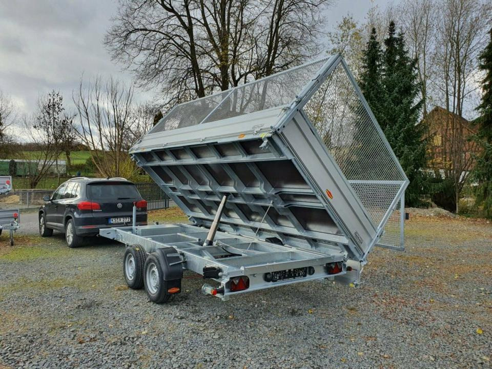 Böckmann PKW-Anhänger 3,5to, Dreiseitenkipper, Gitter - مقطورة قلاب: صورة 5 Böckmann PKW-Anhänger 3,5to, Dreiseitenkipper, Gitter - مقطورة قلاب: صورة 5
