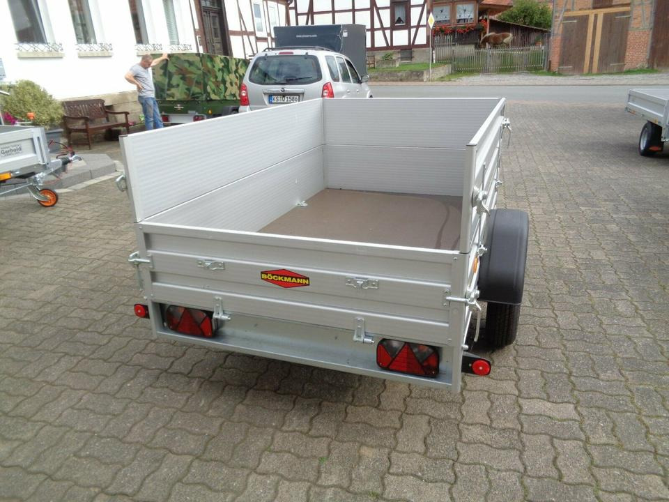 مقطورة سيارة Böckmann PKW-Anhänger, 750 kg, Kastenaufsatz, Containernetz: صورة 12