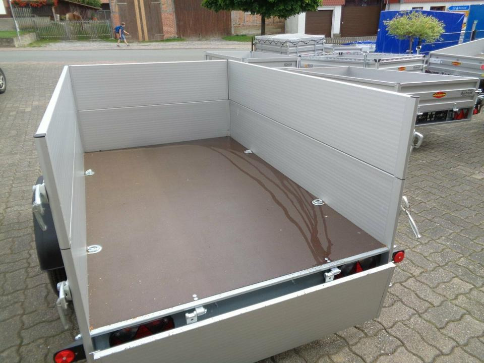 مقطورة سيارة Böckmann PKW-Anhänger, 750 kg, Kastenaufsatz, Containernetz: صورة 9