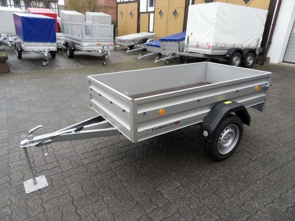 Böckmann PKW Anhänger, 750 kg, Neu, Aluaufbau - مقطورة سيارة: صورة 1 Böckmann PKW Anhänger, 750 kg, Neu, Aluaufbau - مقطورة سيارة: صورة 1