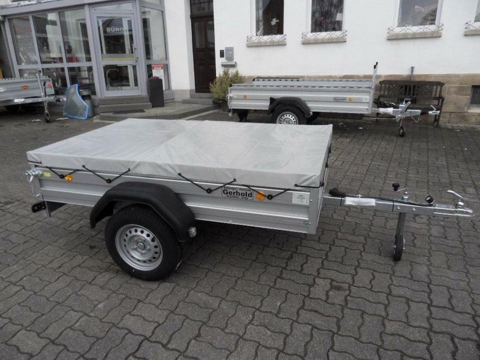 Böckmann PKW Anhänger, 750 kg, Neu, Flachplane - مقطورة سيارة: صورة 1 Böckmann PKW Anhänger, 750 kg, Neu, Flachplane - مقطورة سيارة: صورة 1