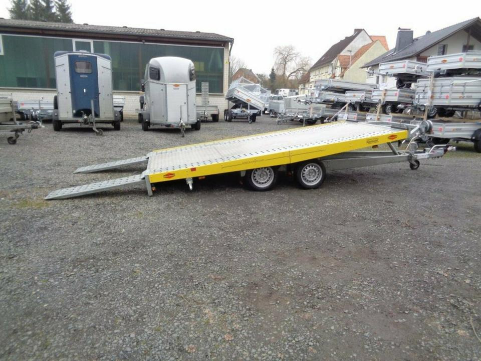 Böckmann PKW-Anhänger, Autotransporter, 3,0to. kippbar, 100 km/h - مقطورة شحن نقل السيارات: صورة 1 Böckmann PKW-Anhänger, Autotransporter, 3,0to. kippbar, 100 km/h - مقطورة شحن نقل السيارات: صورة 1