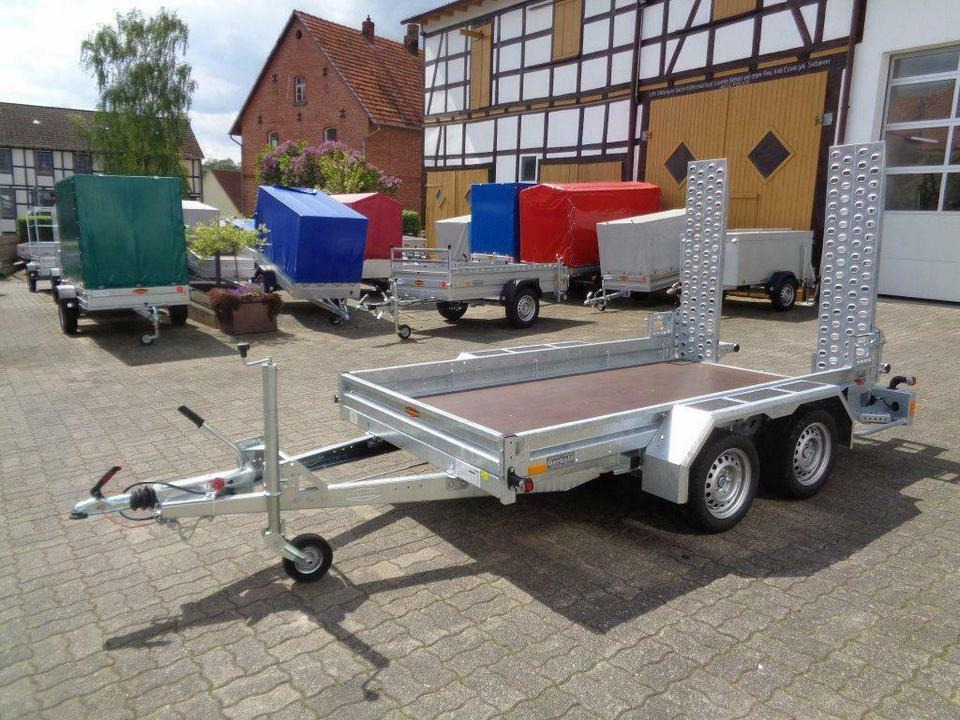 مقطورة لنقل المعدات Böckmann, PKW-Anhänger, Baumaschinentransporter, 2,7 to. 100 km/h: صورة 16