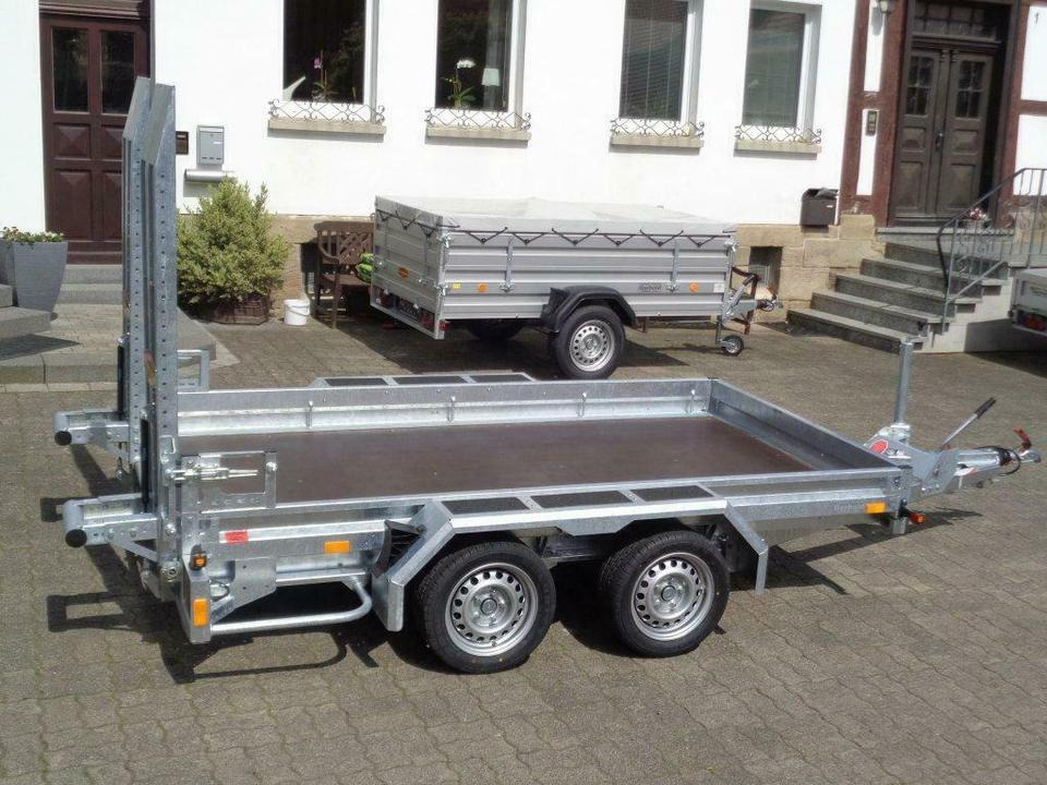 مقطورة لنقل المعدات Böckmann, PKW-Anhänger, Baumaschinentransporter, 2,7 to. 100 km/h: صورة 14