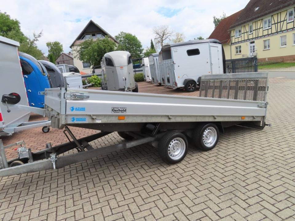 Hapert PKW-Anhänger Maschinentransporter Kippbar 3,5t Bordwände - مقطورة قلاب: صورة 1 Hapert PKW-Anhänger Maschinentransporter Kippbar 3,5t Bordwände - مقطورة قلاب: صورة 1