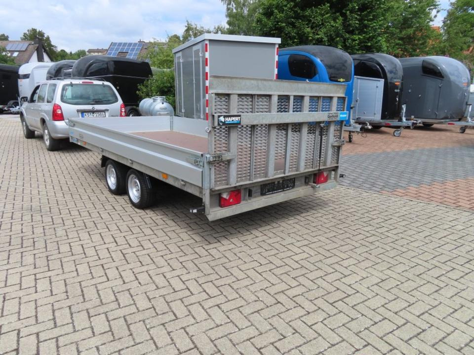Hapert PKW-Anhänger Maschinentransporter Kippbar 3,5t Bordwände - مقطورة قلاب: صورة 3 Hapert PKW-Anhänger Maschinentransporter Kippbar 3,5t Bordwände - مقطورة قلاب: صورة 3