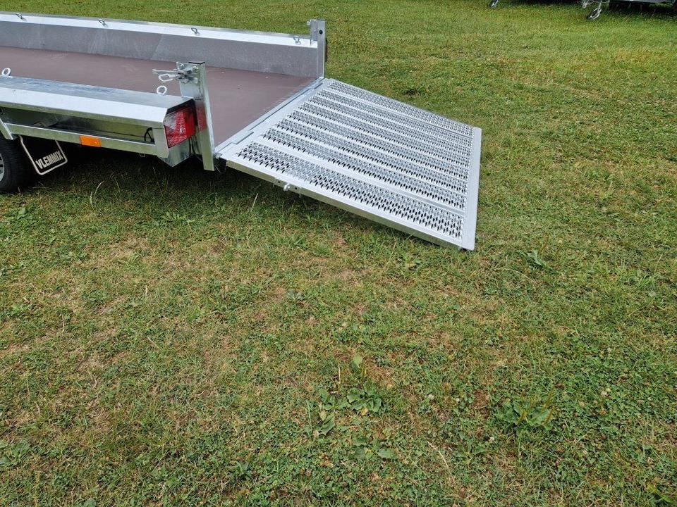 مقطورة لنقل المعدات Maschinentransporter 3,5t, PKW-Anhänger 4,8 x 1,8m Mieten Leihen: صورة 10
