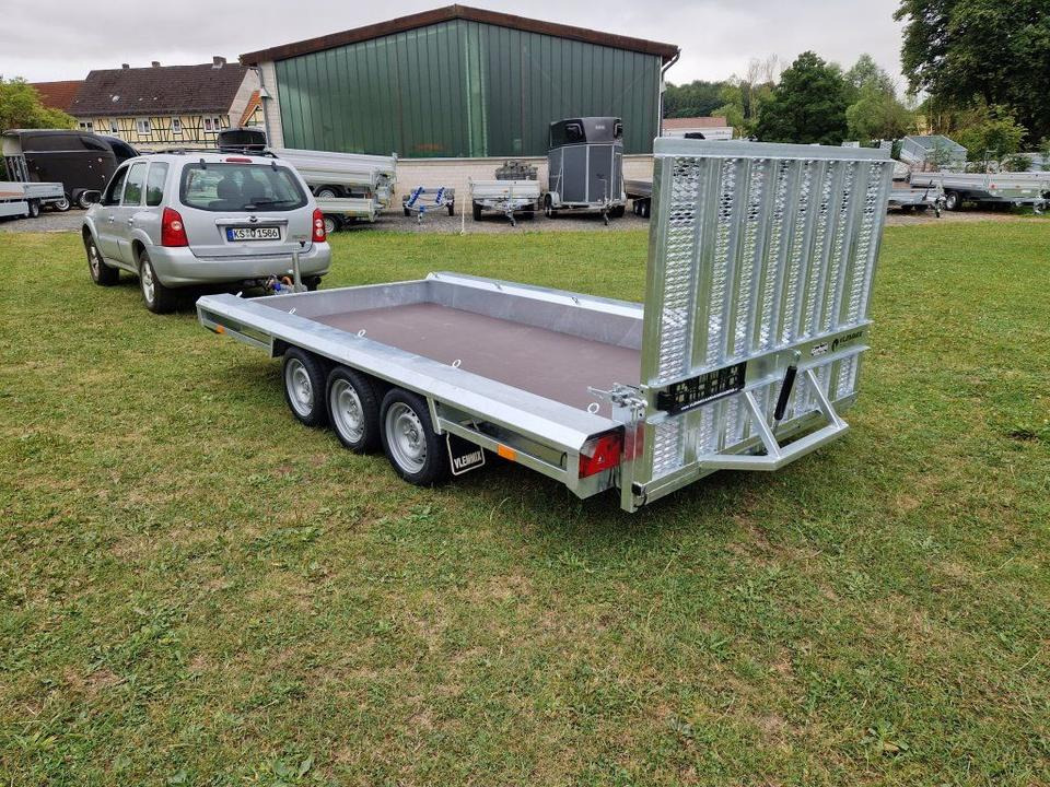 مقطورة لنقل المعدات Maschinentransporter 3,5t, PKW-Anhänger 4,8 x 1,8m Mieten Leihen: صورة 14