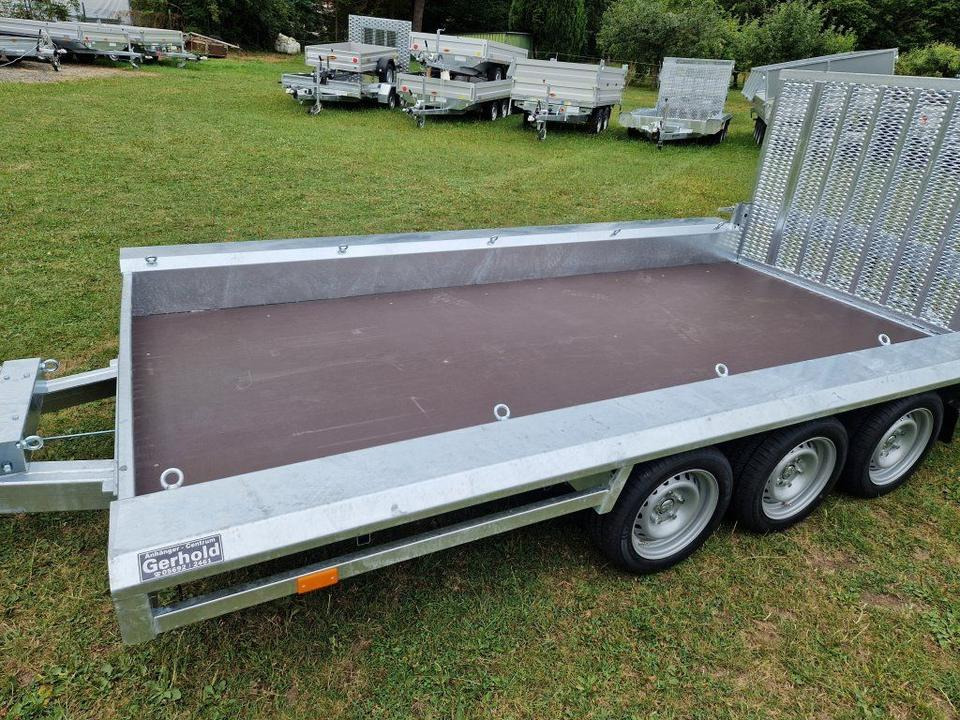 Maschinentransporter 3,5t, PKW-Anhänger 4,8 x 1,8m Mieten Leihen - مقطورة لنقل المعدات: صورة 3 Maschinentransporter 3,5t, PKW-Anhänger 4,8 x 1,8m Mieten Leihen - مقطورة لنقل المعدات: صورة 3