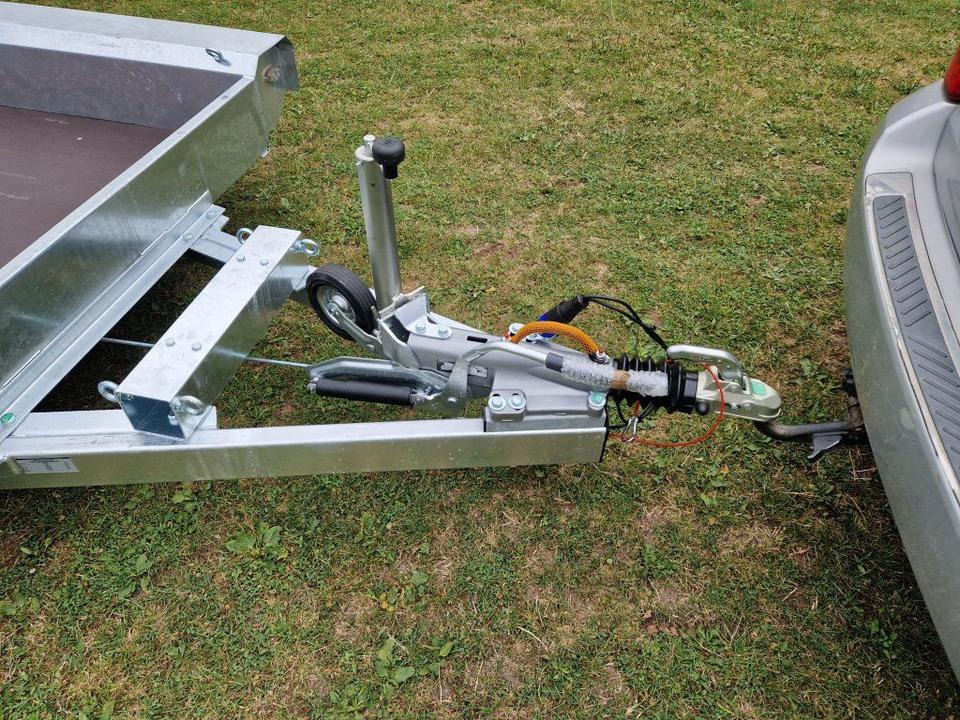 مقطورة لنقل المعدات Maschinentransporter 3,5t, PKW-Anhänger 4,8 x 1,8m Mieten Leihen: صورة 8