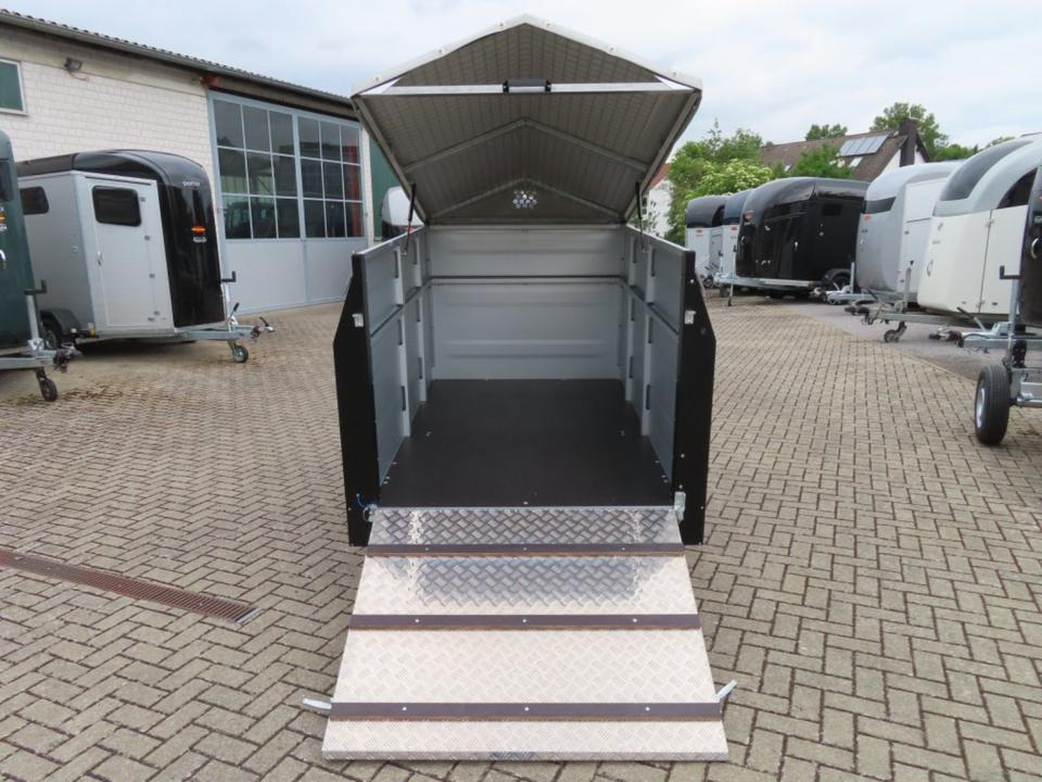 مقطورة نقل المواشي TPV Kleinviehanhänger 750kg Flügeltür Viehanhänger Ziegen Schafe: صورة 15
