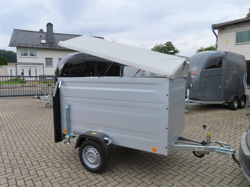 مقطورة نقل المواشي TPV Kleinviehanhänger 750kg Flügeltür Viehanhänger Ziegen Schafe: صورة 13
