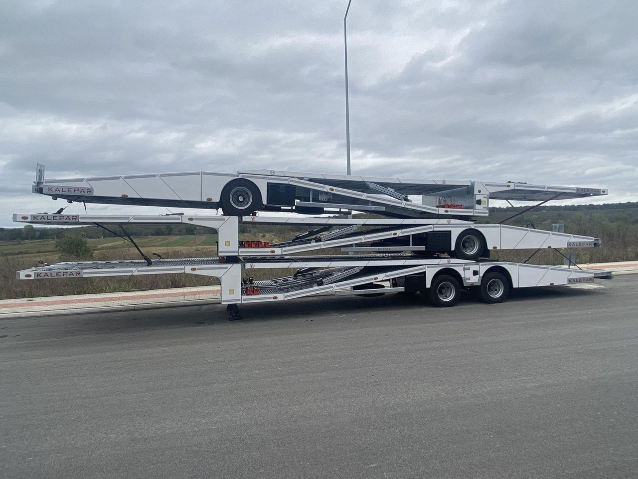 KALEPAR KLP228V4 4er-Autotransporter 2xAchse VDI - نصف مقطورة نقل السيارات: صورة 5 KALEPAR KLP228V4 4er-Autotransporter 2xAchse VDI - نصف مقطورة نقل السيارات: صورة 5