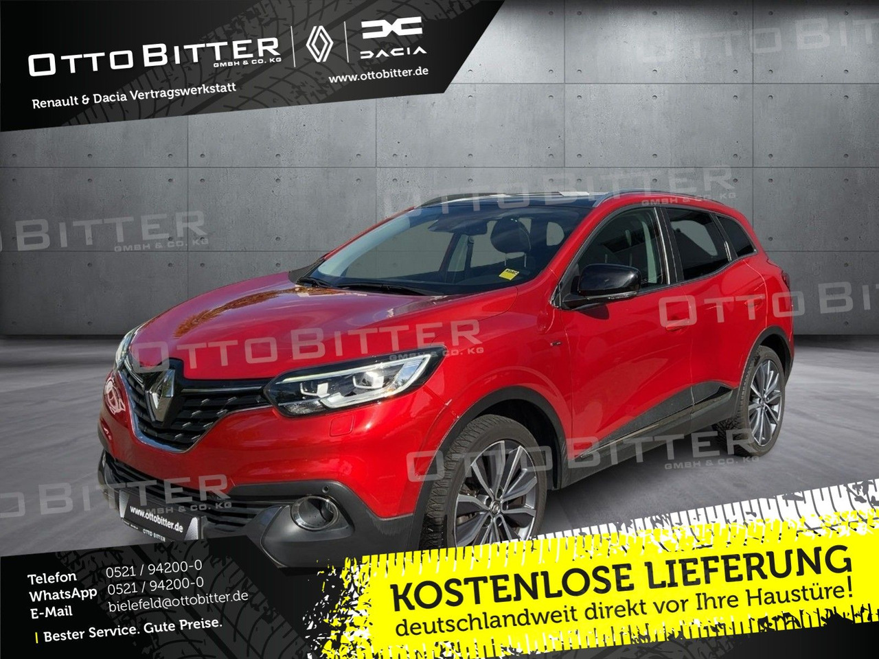 Renault Kadjar TCe130 BOSE Edition PANORAMAD/ANHÄNGERKUP - سيارة دفع رباعي: صورة 1 Renault Kadjar TCe130 BOSE Edition PANORAMAD/ANHÄNGERKUP - سيارة دفع رباعي: صورة 1