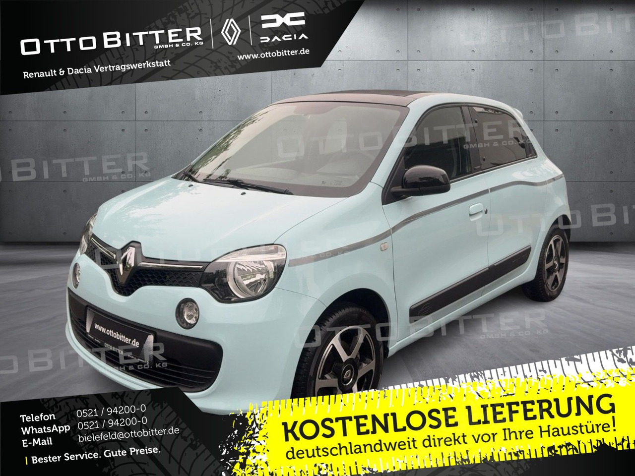 Renault Twingo SCe70 Limited FALTSCHIEBEDACH/SITZH/GJR - سيارة: صورة 1 Renault Twingo SCe70 Limited FALTSCHIEBEDACH/SITZH/GJR - سيارة: صورة 1