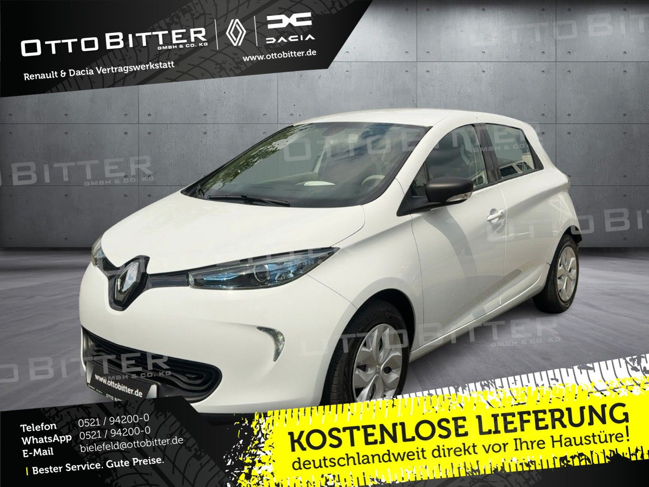 Renault ZOE LIFE Batteriemiete Z.E.40 (41kWh) - سيارة: صورة 1 Renault ZOE LIFE Batteriemiete Z.E.40 (41kWh) - سيارة: صورة 1