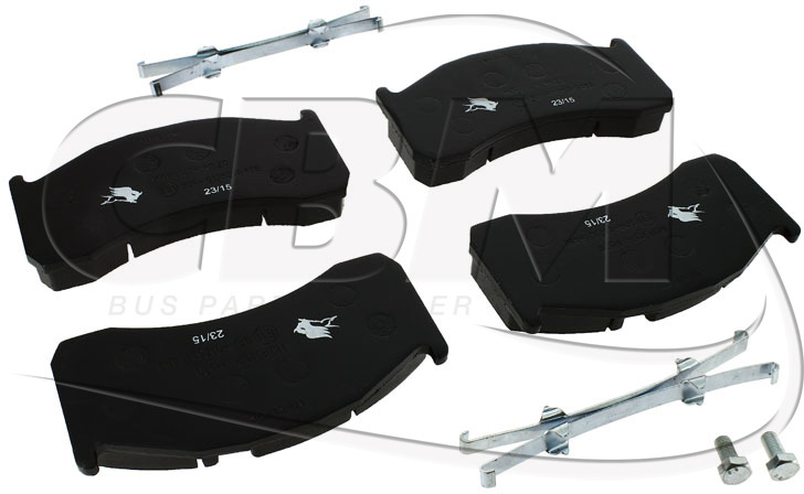 MERITOR BRAKE PAD KIT - TIMKEN BOSCH (SET1040900SA | SET1040 | 0986015670) - دواسات الفرامل - حافلة: صورة 1 MERITOR BRAKE PAD KIT - TIMKEN BOSCH (SET1040900SA | SET1040 | 0986015670) - دواسات الفرامل - حافلة: صورة 1